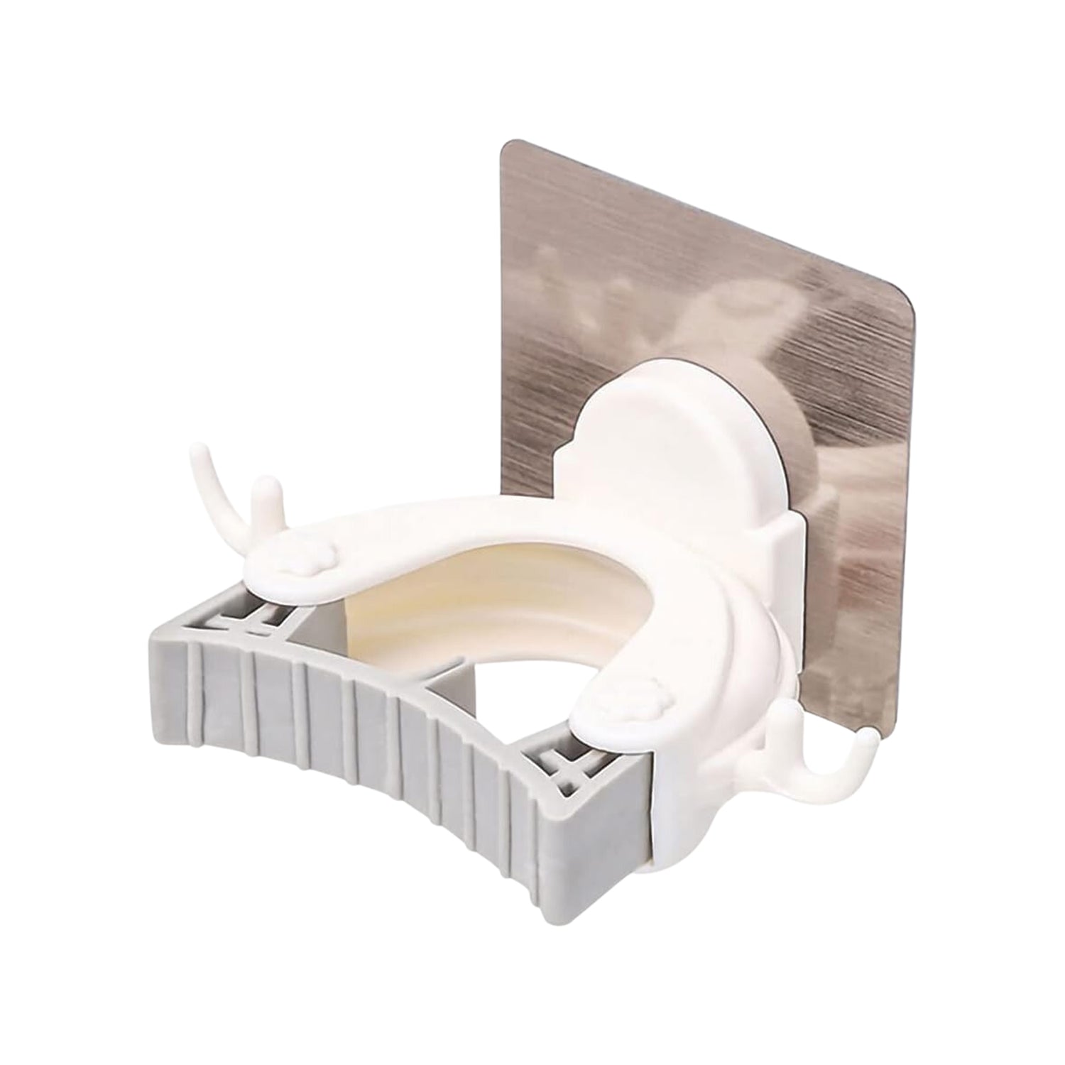 Wall Mounted Mop Broom Hanger Holder (1-Layer) Wall Mounted Mop Broom Hanger Holder (1-Layer)